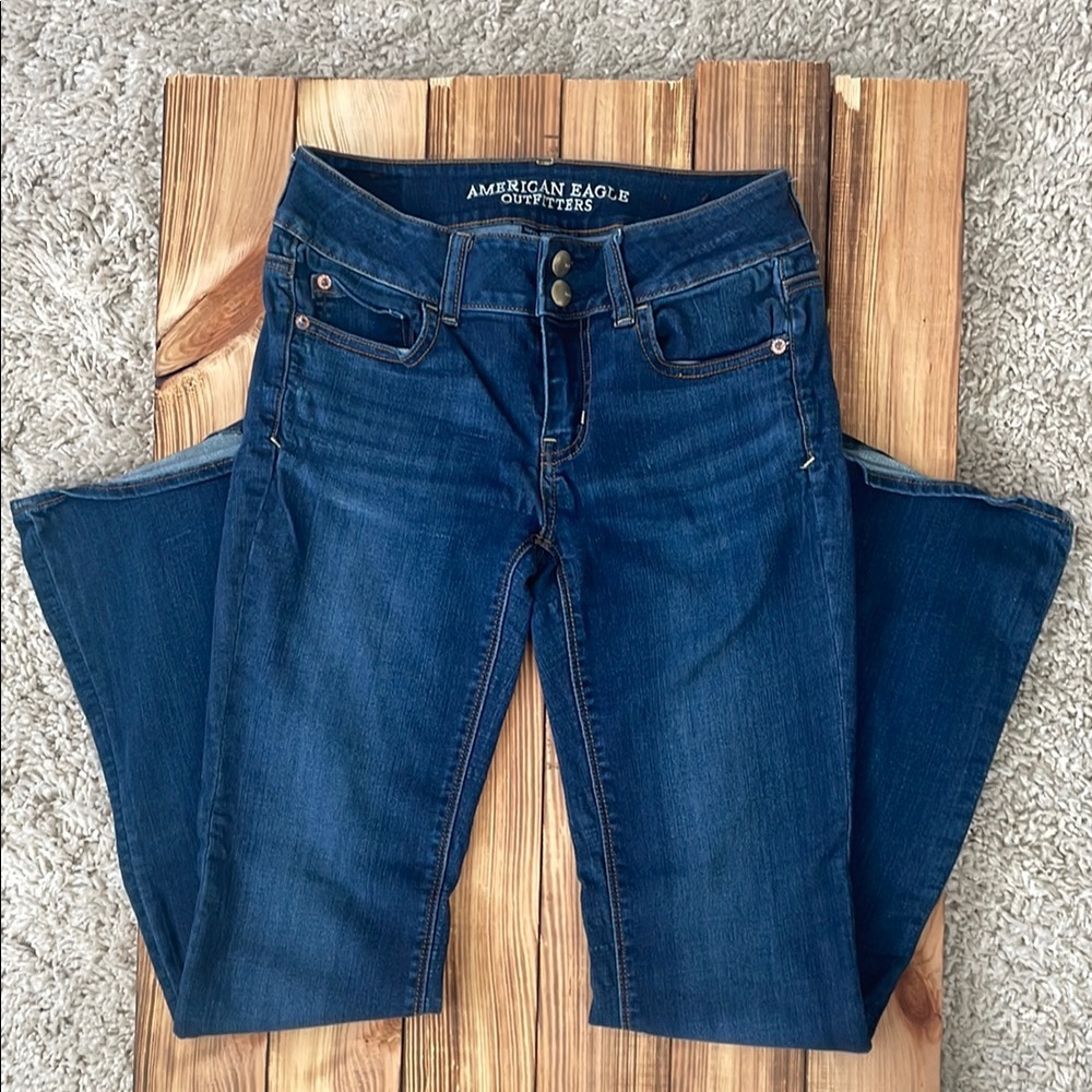 American Eagle Outfitters Women's Blue Jeans